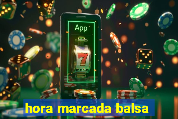 hora marcada balsa